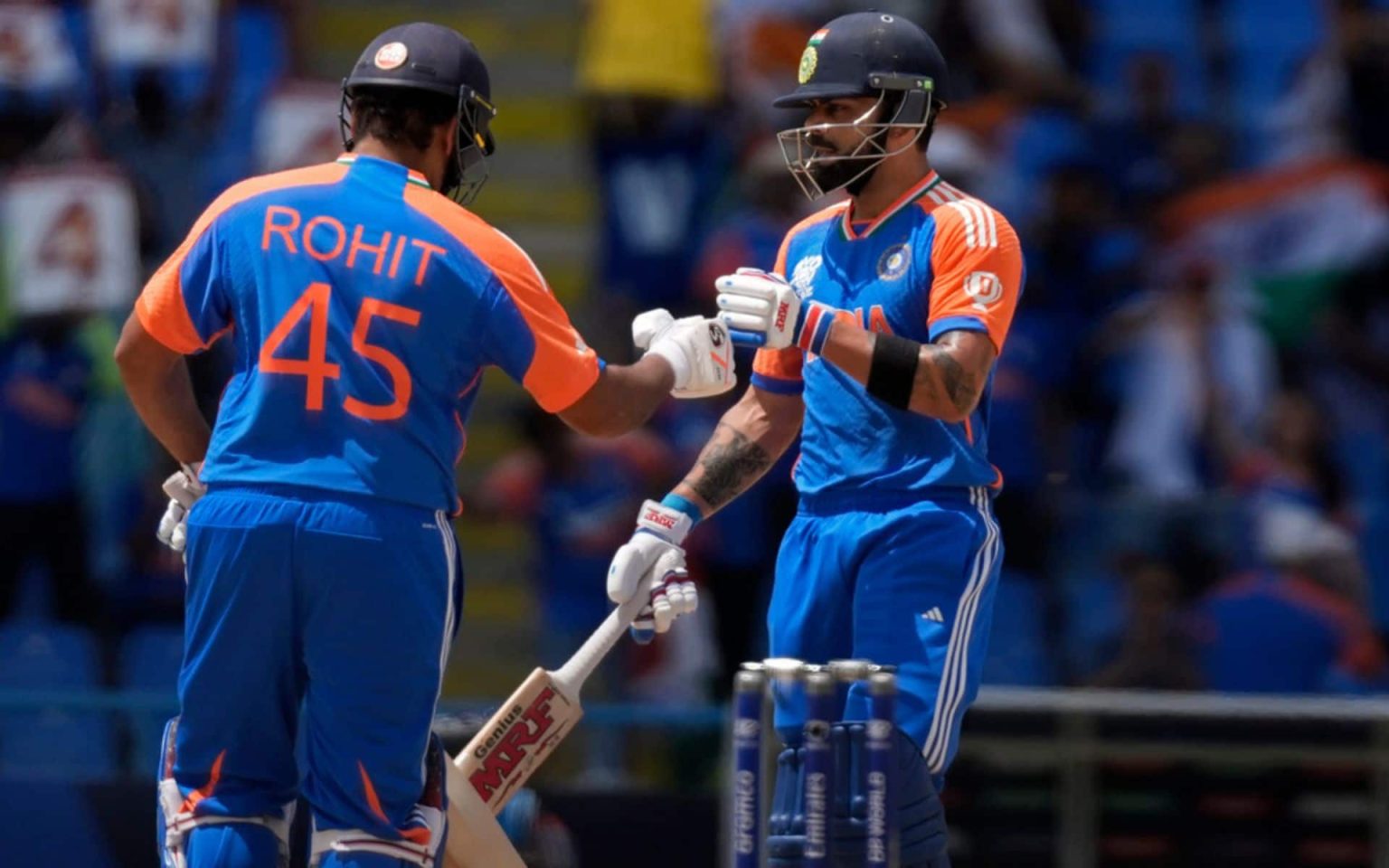 Rohit Sharma praises 'champion' Virat Kohli on T20 World Cup win ...